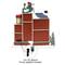 Moments in Time 13.4" Animated Village Shops & Supermarket Décor